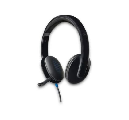 LOGITECH H540 Wired Stereo Headset - Over-the-head - Ear-cup - Black Right