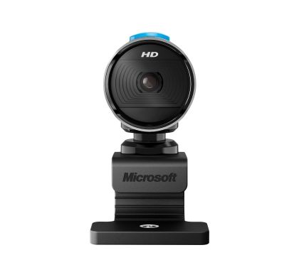 Microsoft LifeCam Webcam - 30 fps - Silver, Black - USB 2.0 Front