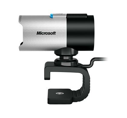 Microsoft LifeCam Webcam - 30 fps - Silver, Black - USB 2.0 Left