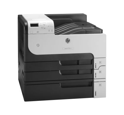 HP LaserJet M712XH Laser Printer - Monochrome - 1200 dpi Print - Plain Paper Print - Desktop Right