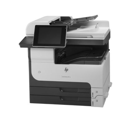 HP LaserJet M725DN Laser Multifunction Printer - Monochrome - Plain Paper Print - Desktop Left
