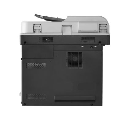 HP LaserJet M725DN Laser Multifunction Printer - Monochrome - Plain Paper Print - Desktop Rear