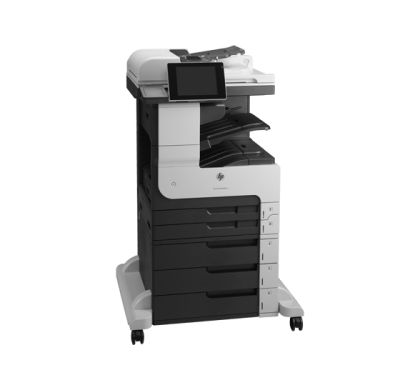 HP LaserJet 700 M725Z Laser Multifunction Printer - Monochrome - Plain Paper Print - Floor Standing Right