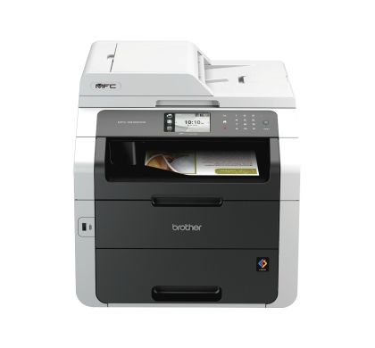 Brother MFC-9340CDW LED Multifunction Printer - Colour - Plain Paper Print - Desktop Front