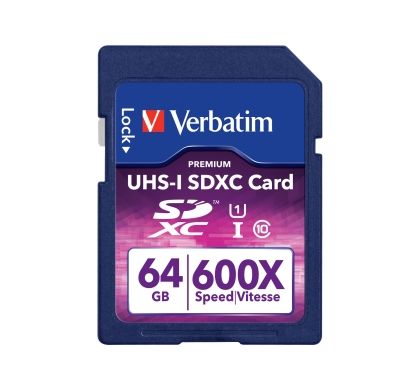 Verbatim PRO 64 GB Secure Digital Extended Capacity (SDXC)