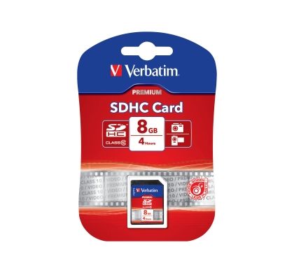 Verbatim 43961 8 GB Secure Digital High Capacity (SDHC)