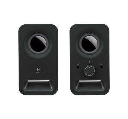 LOGITECH Z150 2.0 Speaker System - Midnight Black Front