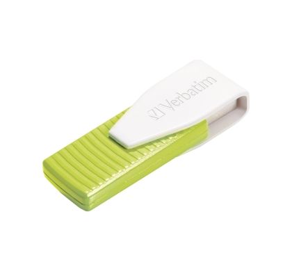 Verbatim Store 'n' Go Swivel 32 GB USB 2.0 Flash Drive - Eucalyptus Green - 1 Pack Right