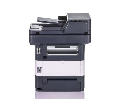 KYOCERA Ecosys M3540IDN Laser Multifunction Printer - Monochrome - Plain Paper Print - Desktop Rear