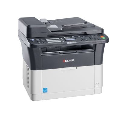 KYOCERA Ecosys FS-1325MFP Laser Multifunction Printer - Monochrome - Plain Paper Print - Desktop Right