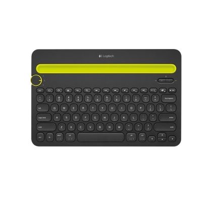 LOGITECH K480 Keyboard - Wireless Connectivity - Black Top