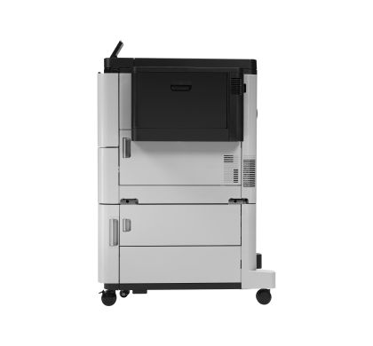 HP LaserJet M806x+ Laser Printer - Monochrome - 1200 x 1200 dpi Print - Plain Paper Print - Floor Standing Left