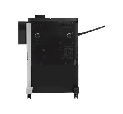 HP LaserJet M806x+ Laser Printer - Monochrome - 1200 x 1200 dpi Print - Plain Paper Print - Floor Standing Rear