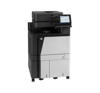 HP LaserJet M880z+ Laser Multifunction Printer - Colour - Plain Paper Print - Desktop Right