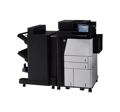 HP LaserJet M830z Laser Multifunction Printer - Colour - Plain Paper Print - Desktop Left