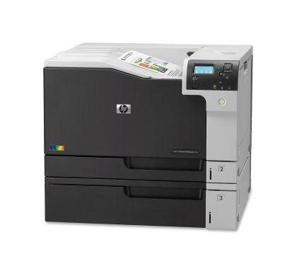 HP LaserJet M750DN Laser Printer - Colour - 600 x 600 dpi Print - Plain Paper Print - Desktop Left