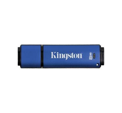 Kingston DataTraveler Vault 8 GB USB 3.0 Flash Drive Top