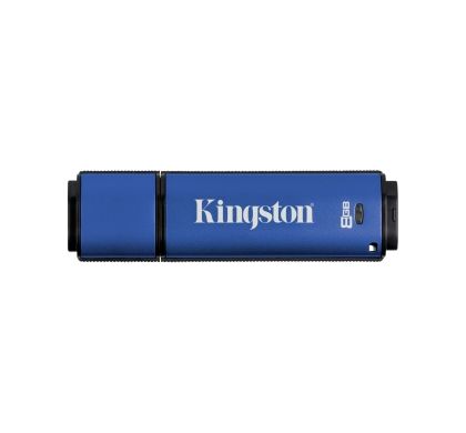 Kingston DataTraveler Vault 8 GB USB 3.0 Flash Drive Top