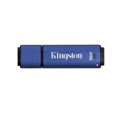 Kingston DataTraveler Vault 16 GB USB 3.0 Flash Drive Top
