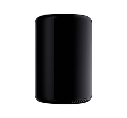 Apple Mac Pro MD878X/A Cylinder Workstation - 1 x Processors Supported - 1 x Intel Xeon Hexa-core (6 Core) 3.50 GHz Front