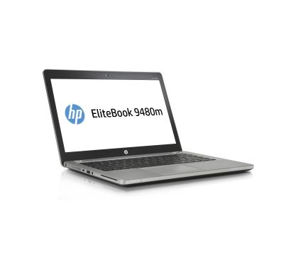 HP EliteBook Folio 9480m 35.6 cm (14") LED Notebook - Intel Core i5 i5-4210U Dual-core (2 Core) 1.70 GHz Right