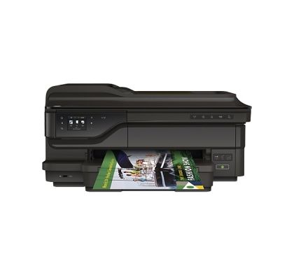 HP Officejet 7612 Inkjet Multifunction Printer - Colour - Plain Paper Print - Desktop Front