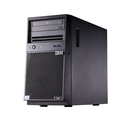 Lenovo System x x3100 M5 5457B3M 4U Mini-tower Server - 1 x Intel Xeon E3-1220 v3 Quad-core (4 Core) 3.10 GHz Left