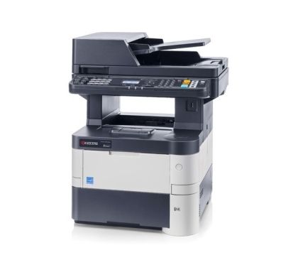 KYOCERA Ecosys M3540DN Laser Multifunction Printer - Monochrome - Plain Paper Print - Desktop Left