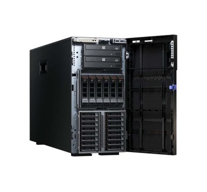 Lenovo System x x3500 M5 5464B2M 5U Tower Server - 1 x Intel Xeon E5-2609 v3 Hexa-core (6 Core) 1.90 GHz Right