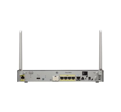 CISCO C881G-4G Ethernet, Cellular Wireless Router Rear
