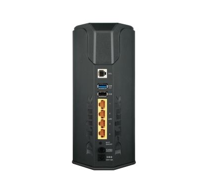 D-LINK VIPER DSL-2900AL IEEE 802.11ac ADSL2+, Ethernet Modem/Wireless Router Rear