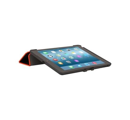 Targus 3D Protection THZ522AU Carrying Case for iPad Air - Caviar Black, Fiesta Red Bottom