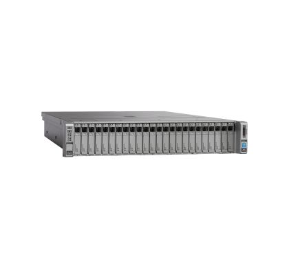 CISCO C240 M4 2U Rack Server - 2 x Intel Xeon E5-2680 v3 Dodeca-core (12 Core) 2.50 GHz Right