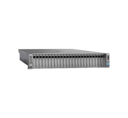 CISCO C240 M4 2U Rack Server - 2 x Intel Xeon E5-2650 v3 Deca-core (10 Core) 2.30 GHz Right