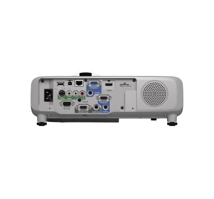 Epson PowerLite 525W LCD Projector - HDTV - 16:10 Rear