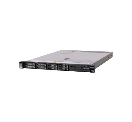 Lenovo System x x3550 M5 5463M2M 1U Rack Server - 1 x Intel Xeon E5-2699 v3 Octadeca-core (18 Core) 2.30 GHz Left