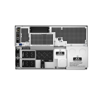 APC Smart-UPS On-Line Dual Conversion Online UPS - 8000 VA/8000 W - 6U Rack-mountable Rear