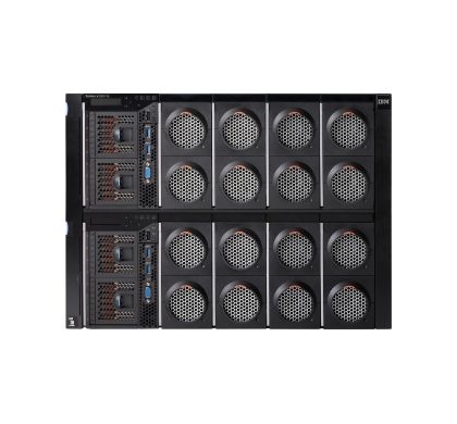 Lenovo System x x3950 X6 6241CAM 8U Rack Server - 4 x Intel Xeon E7-8870 v2 Pentadeca-core (15 Core) 2.30 GHz Front