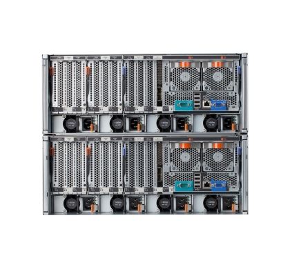 Lenovo System x x3950 X6 6241CAM 8U Rack Server - 4 x Intel Xeon E7-8870 v2 Pentadeca-core (15 Core) 2.30 GHz Rear