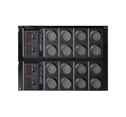 Lenovo System x x3950 X6 6241HBM 8U Rack Server - 4 x Intel Xeon E7-8880V2 Pentadeca-core (15 Core) 2.50 GHz Front