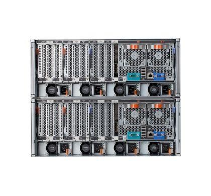 Lenovo System x x3950 X6 6241HCM 8U Rack Server - 4 x Intel Xeon E7-8880V2 Pentadeca-core (15 Core) 2.50 GHz Rear