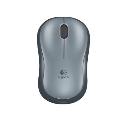 LOGITECH M185 Mouse - Optical - Wireless - Grey
