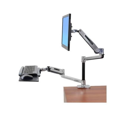 ERGOTRON WorkFit-LX Desk Mount for Flat Panel Display, Keyboard, Mouse