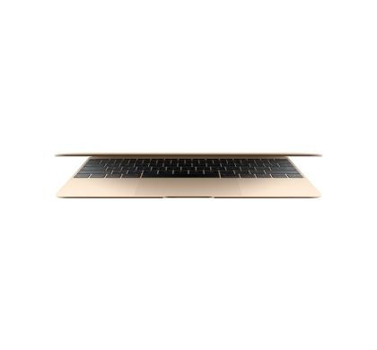 Apple MacBook MK4N2X/A 30.5 cm (12") LED (Retina Display, In-plane Switching (IPS) Technology) Notebook - Intel Core M Dual-core (2 Core) 1.20 GHz - Gold Front
