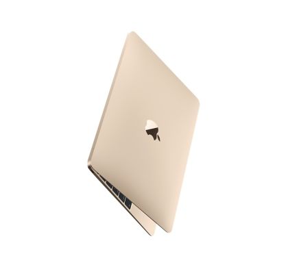 Apple MacBook MK4N2X/A 30.5 cm (12") LED (Retina Display, In-plane Switching (IPS) Technology) Notebook - Intel Core M Dual-core (2 Core) 1.20 GHz - Gold Rear