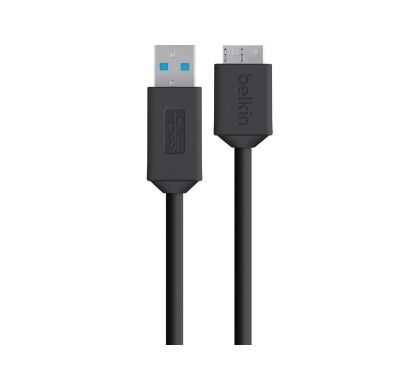 BELKIN USB Data Transfer Cable for Cellular Phone, Tablet - 90 cm - Shielding