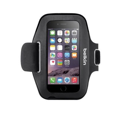 BELKIN Sport-Fit Carrying Case (Armband) for iPhone - Blacktop, Overcast
