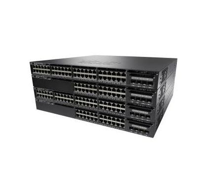 CISCO Catalyst 3650-48PS 48 Ports Manageable Ethernet Switch