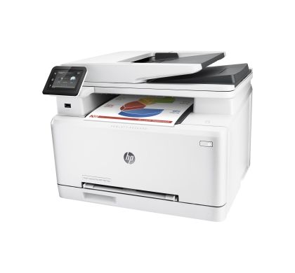 HP LaserJet Pro M277dw Laser Multifunction Printer - Colour - Plain Paper Print - Desktop Left