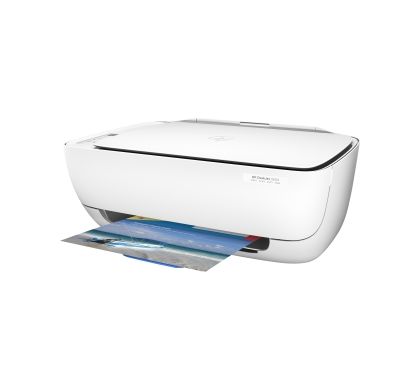 HP Deskjet 3630 Inkjet Multifunction Printer - Colour - Plain Paper Print - Desktop Left